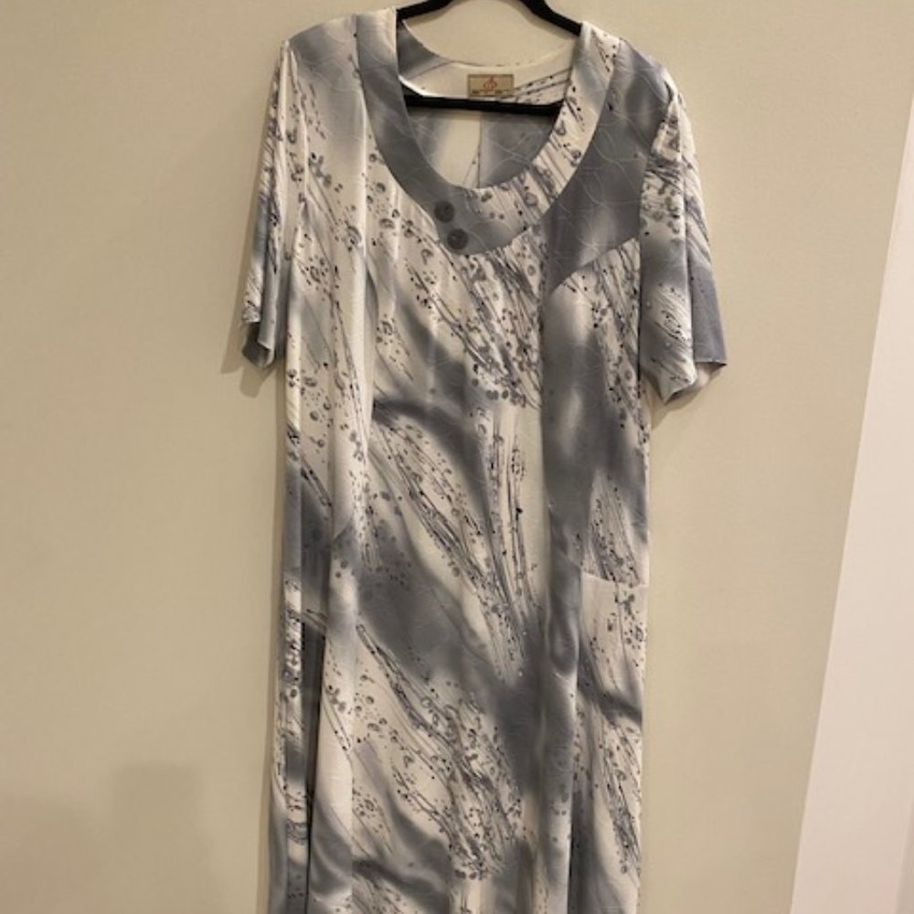 European Plus size summer stretchy dress